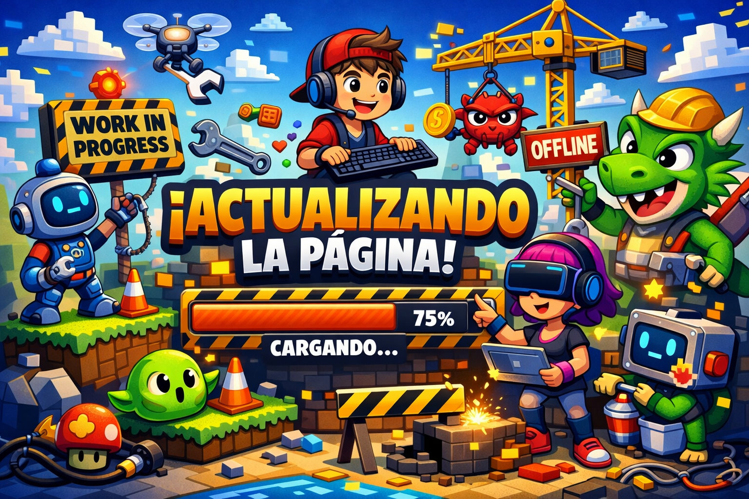 Estamos actualizando la página